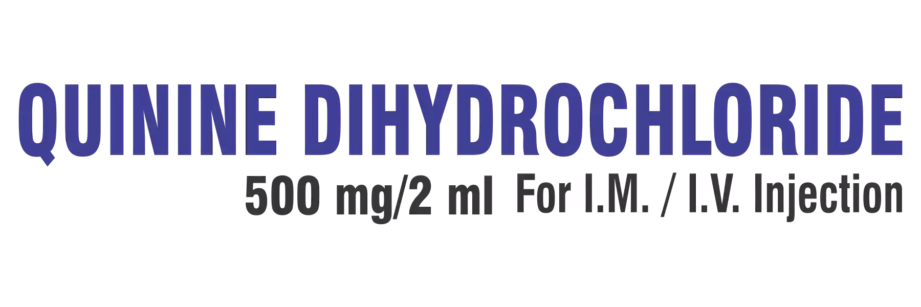 Quinine Dihydrocholride